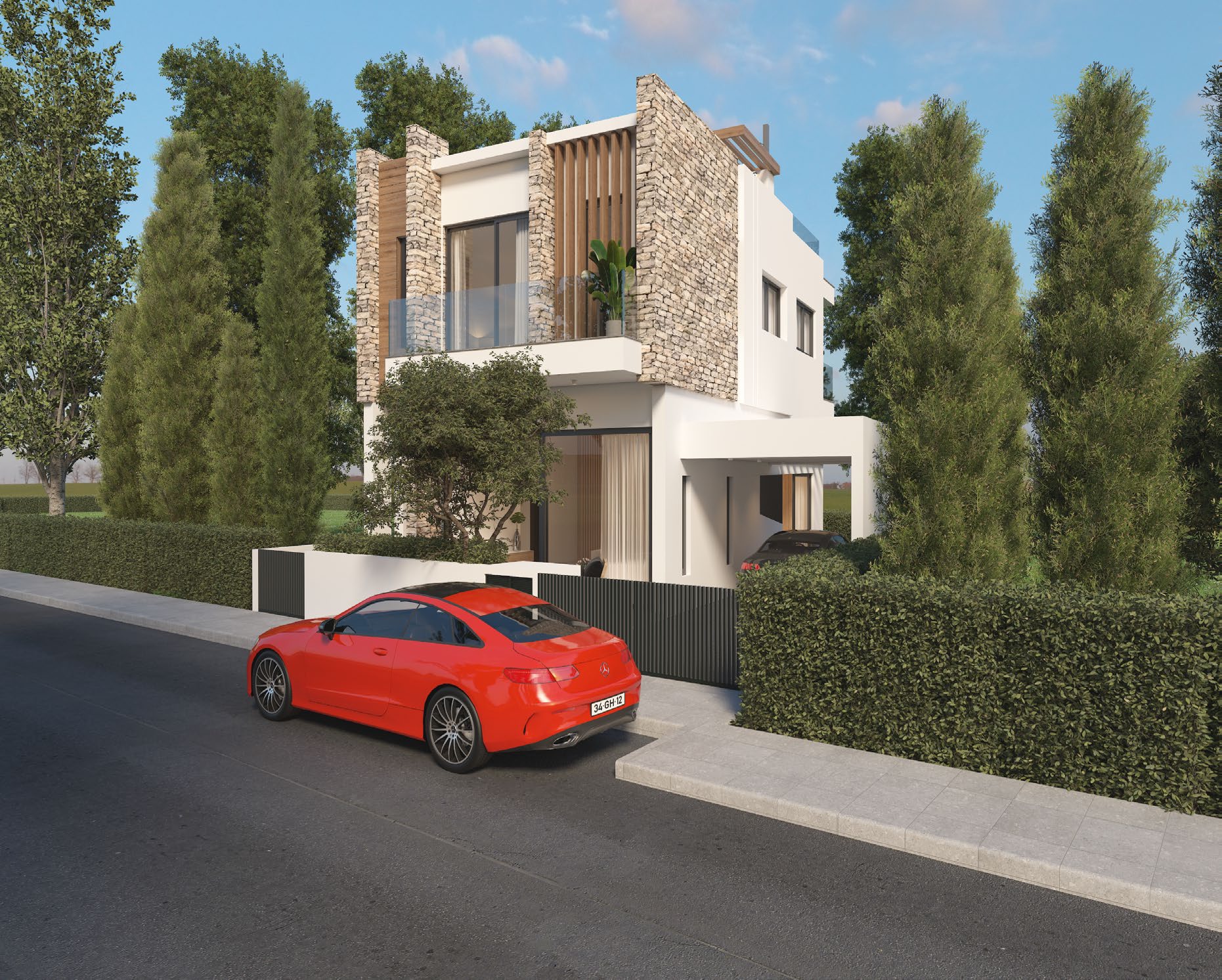 3-bed detached villa in Geroskipou, Paphos